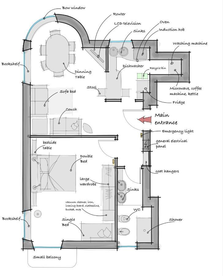 Mrdoyle Apartment Catalani Milánó Kültér fotó